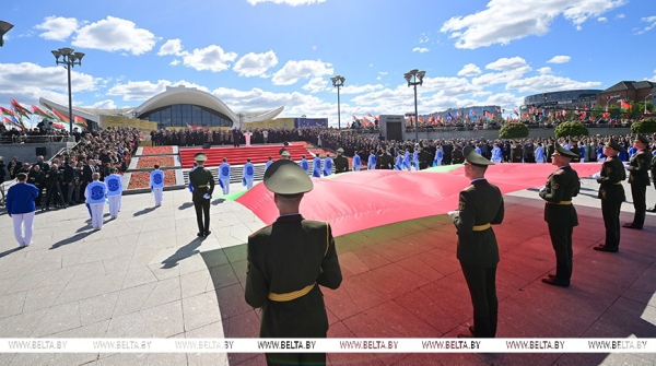 Ядерное сдерживание, евразийский юбилей, парад Победы и флаг из космоса. Итоги недели Президента