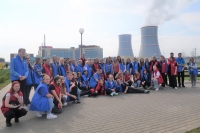 Участники республиканского проекта «Автопоезд#Беларусь. Молодежь. Созидание» посетили Белорусскую АЭС