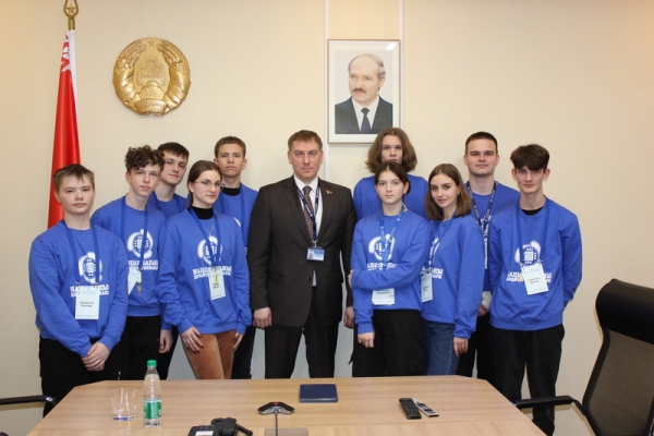 Учащиеся Технопарка встретились с руководителем Белорусской АЭС