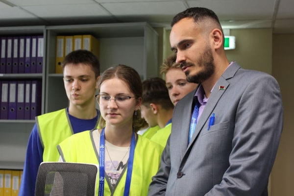 Another shift of students from Technopark visited Belarusian NPP