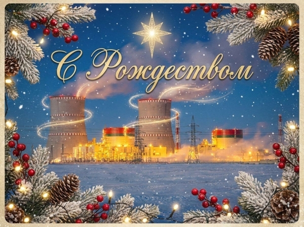 Віншаванне з праваслаўным Раством генеральнага дырэктара Беларускай АЭС