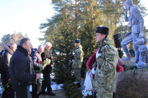 Дзень памяці воінаў-інтэрнацыяналістаў адзначылі на Беларускай АЭС