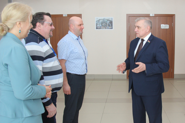 Депутат Палаты представителей посетил Белорусскую АЭС