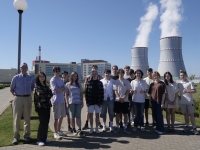 Студенты МГЭИ им. А.Д.Сахарова БГУ побывали на Белорусской АЭС